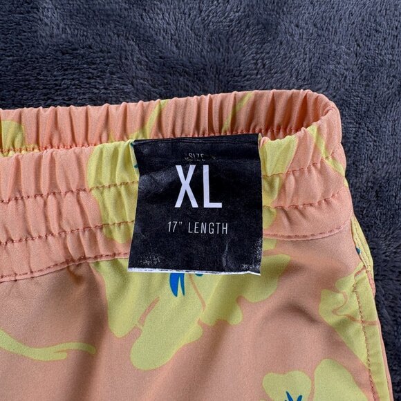 Hurley Cannonball Volley Shorts Men XL Tie Dye Floral 17" Hawaii Swim Trunks NWT - Picture 11 of 11